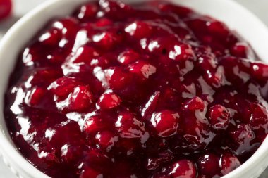Ev yapımı Tatlı Lingonberry Reçeli