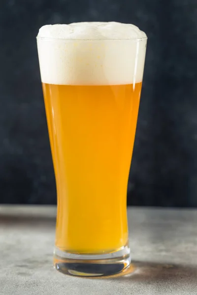Cold Refreshing Craft Beer Ipa Tall Pint Glass — Stock Photo, Image