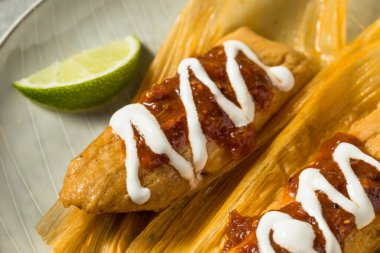 Salsa ve kremalı ev yapımı sığır eti.