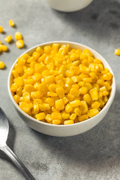 Homemade Steamed Sweet Corn Bowl — ストック写真