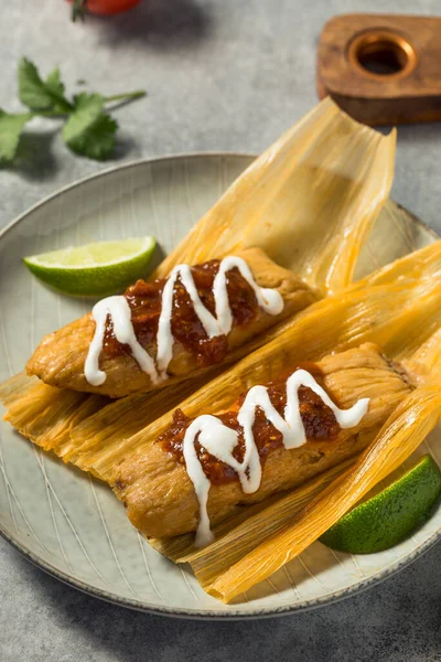 Salsa ve kremalı ev yapımı sığır eti.