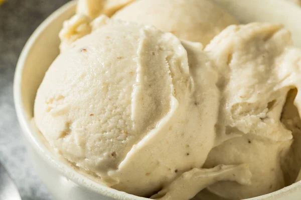 Homemade Healthy Vegan Banana Ice Cream Ready Eat — Stock Photo, Image