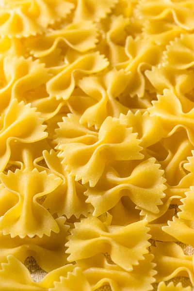 Dry Italian Bow Tie Farfalle Pasta Ready Cook — Stock Photo, Image