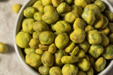 Baharatlı Japon Wasabi Bezelyeleri