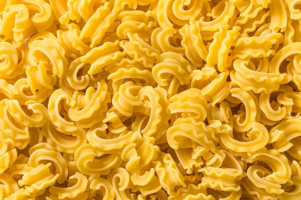 Trockene Cascatelli Pasta Aus Biologischem Anbau Einer Schüssel — Stockfoto