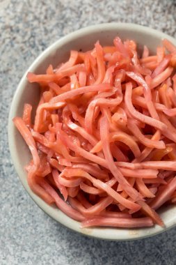 Organik Pembe Turşulu Zencefil Kasesi