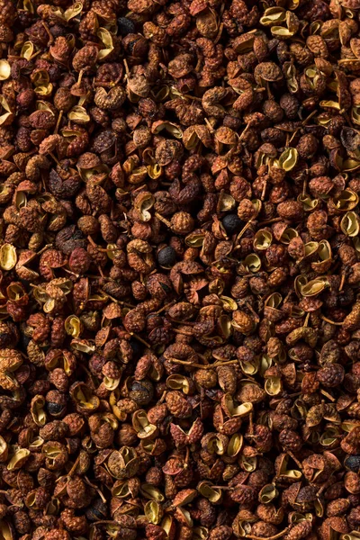 Organiczne Surowe Sichaun Peppercorns Misce — Zdjęcie stockowe