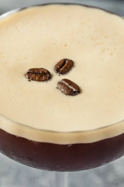 Boozy Refreshing Espresso Martini Cocktail with Vodka