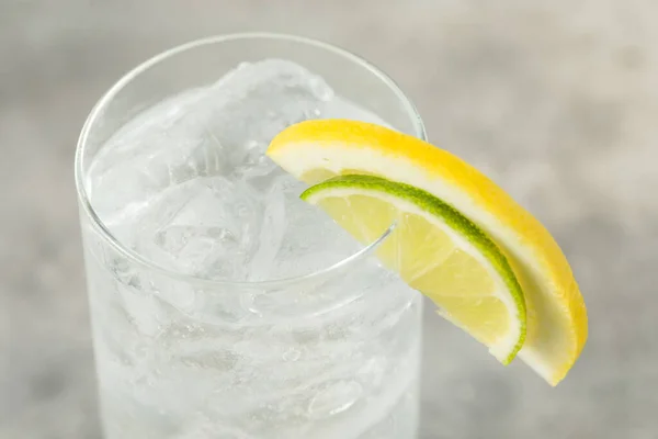 Cold Refreshing Lemon Lime Soda with Ice