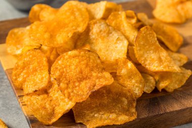 Crunchy Barbecue BBQ Potato Chips Ready to Eat