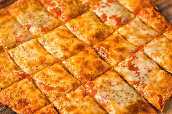 Homemade Tavern Style Cut Cheese PIzza Ready to Eat