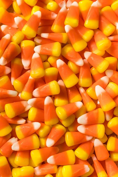 Sweet Halloween Candy Corn Bowl Ready Eat — Fotografia de Stock