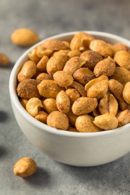 Organic Salted Beer Bar Nuts in a Bowl