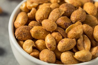 Organic Salted Beer Bar Nuts in a Bowl