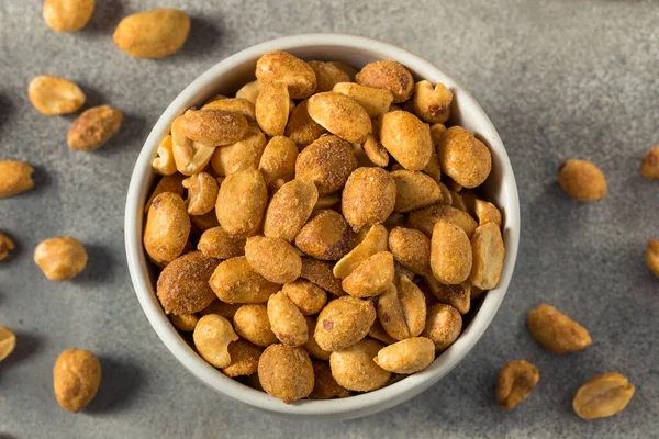 Organic Salted Beer Bar Nuts in a Bowl