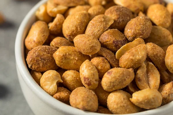 Organic Salted Beer Bar Nuts in a Bowl