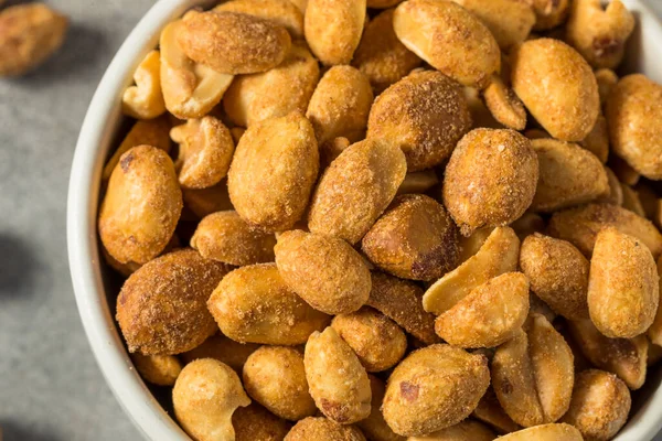 Organic Salted Beer Bar Nuts in a Bowl