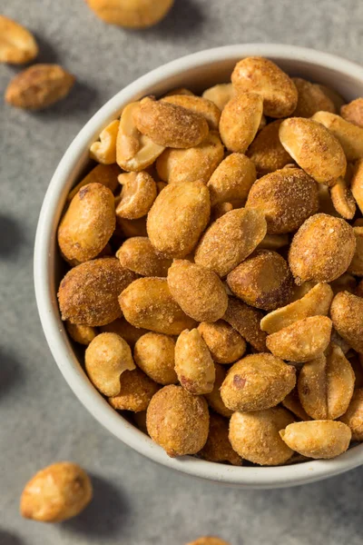 Organic Salted Beer Bar Nuts in a Bowl