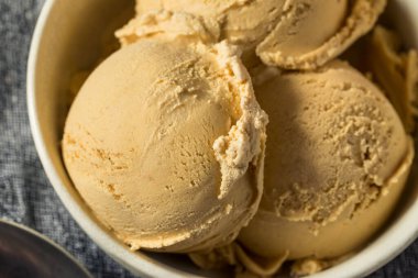 Ev yapımı Balkabağı Baharatlı Dondurma