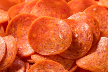 Organik Kuru Biftek Pepperoni Dilimleri Yemeye Hazır