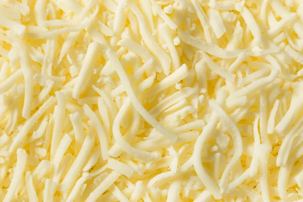 Organic Shredded Mozzarella Cheese Bowl — Stock Photo, Image