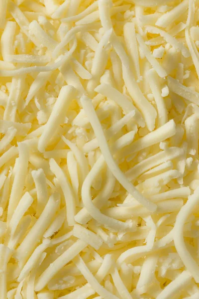 Organic Shredded Mozzarella Cheese Bowl — Stock Photo, Image