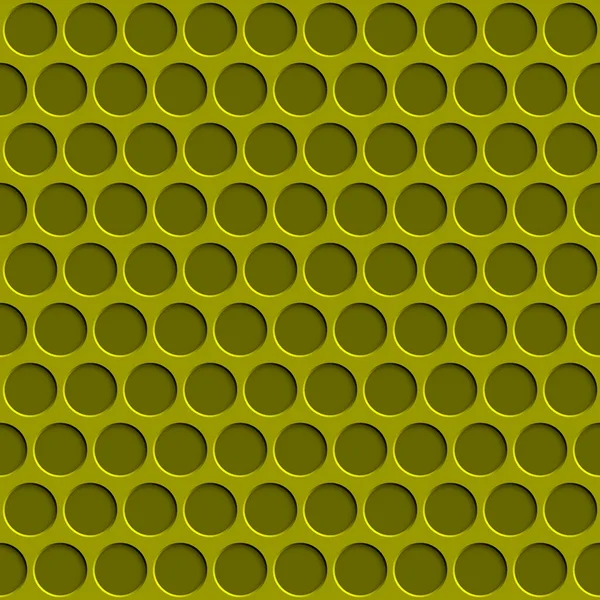 Sarı renklerde daire delikleri olan soyut, pürüzsüz desen