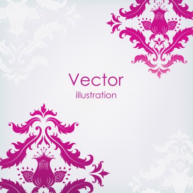 hafif bir arka plan üzerinde pembe desen