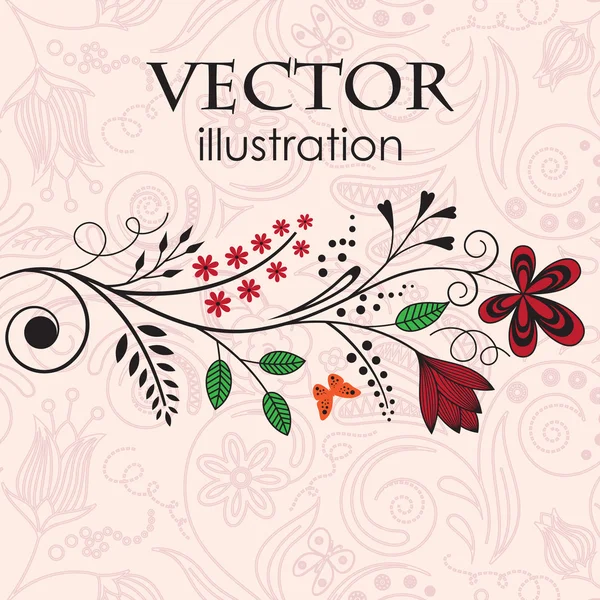 Flor — Vector de stock