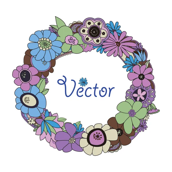 Wreath — Stock Vector