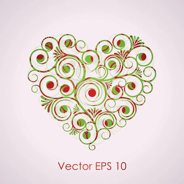 Heart background Stock Vector