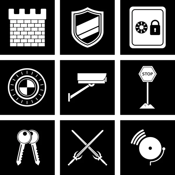 Icono de seguridad — Archivo Imágenes Vectoriales