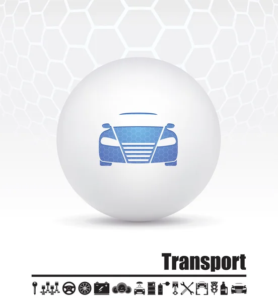 Icona di trasporto — Vettoriale Stock