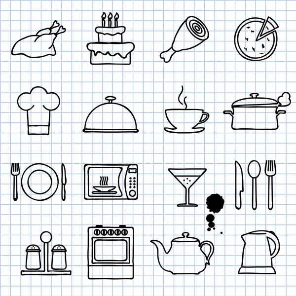 Cocina — Vector de stock