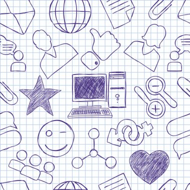 sosyal ağ sorunsuz doku