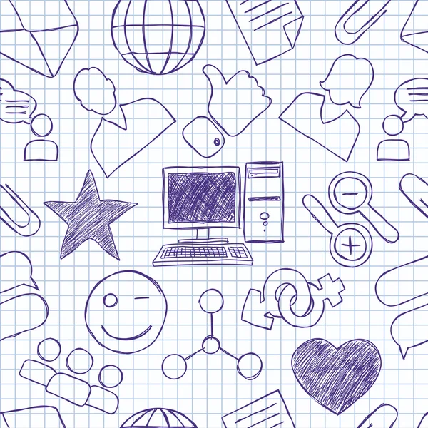 sosyal ağ sorunsuz doku