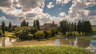 panoramica santuario delle grazie curtatone mantova