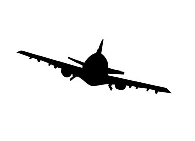 uçak siluet