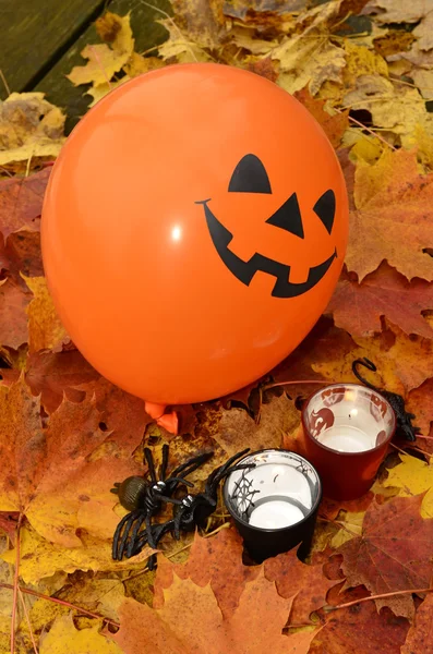 Lanterna de Halloween — Fotografia de Stock