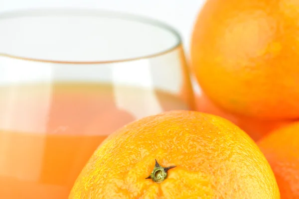 柑橘和果汁 — 图库照片