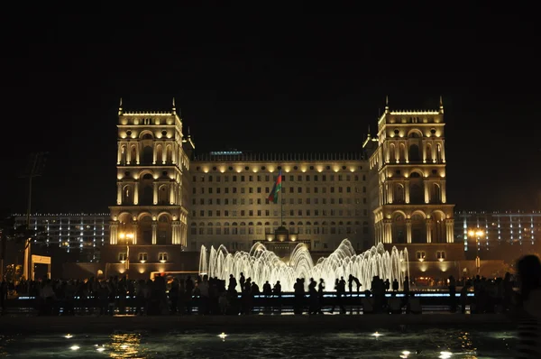 Night Baku — Stock Photo, Image