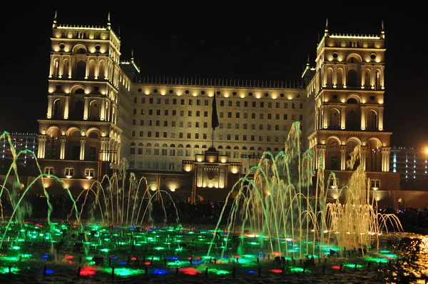 Night Baku — Stock Photo, Image