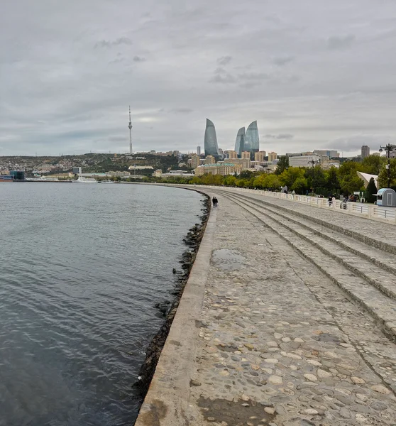 Baku Bulvar — Stockfoto