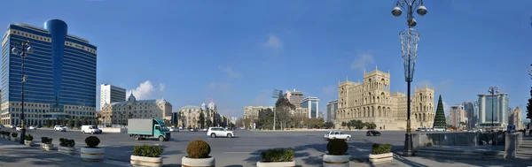 Місто Баку Стокове Зображення