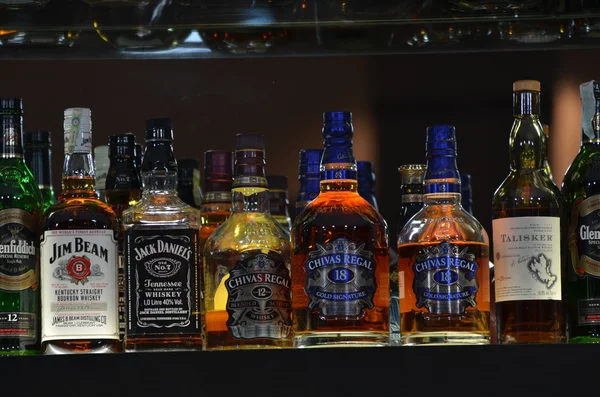 Alcoholic bar Stock Photo