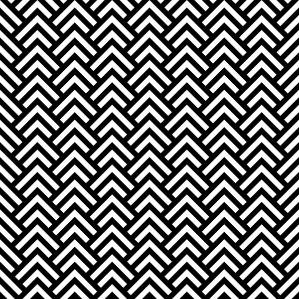 Black and white chevron geometric seamless pattern, vector — Stock Illustration Black and white chevron geometric seamless pattern, vector Stock Vector