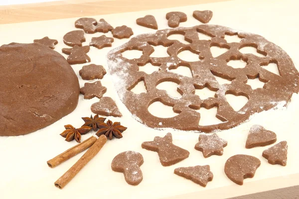 Making gingerbread — Stock Photo, Image