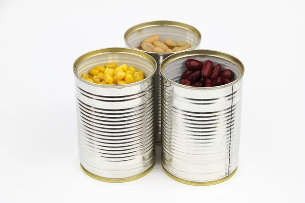 The tins — Stock Photo, Image