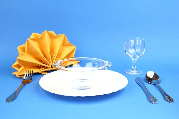 Folded napkin — Stock Photo, Image