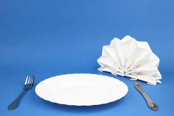 Folded napkin — Stock Photo, Image